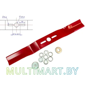 Нож для газонокосилки RIparts UBB-16-406